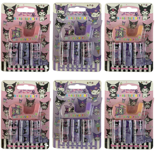 Kuromi Tape with Dispenser Assorted Model || تيب كورومي مع قاطع موديلات متنوعة