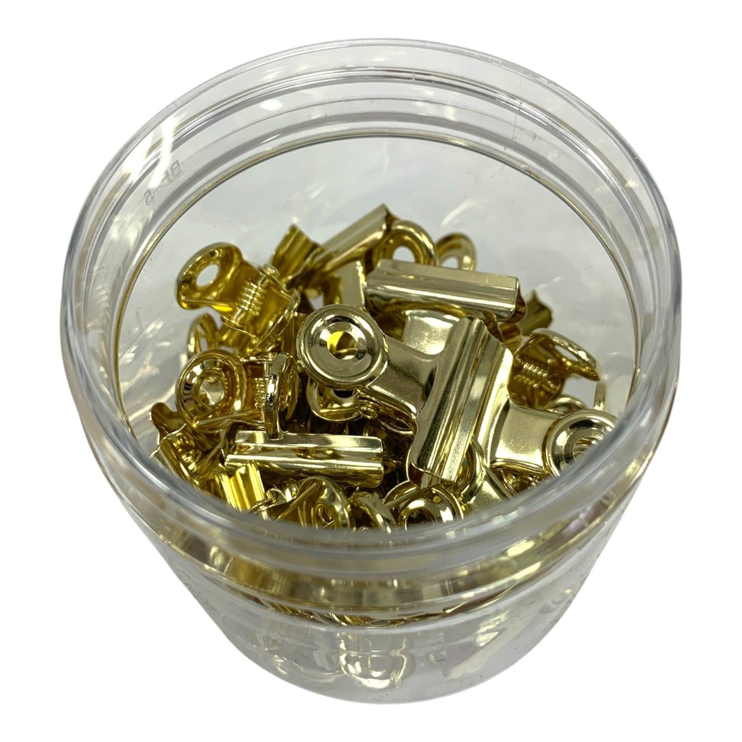 A&T Paper Clips 22 ml Gold || مشبك ورق اي اند تي ذهبي ٢٢ مل