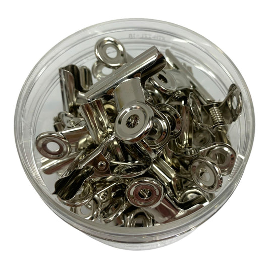 A&T Paper Clips 31 ml Silver || مشبك ورق اي اند تي فضي ٣١ مل