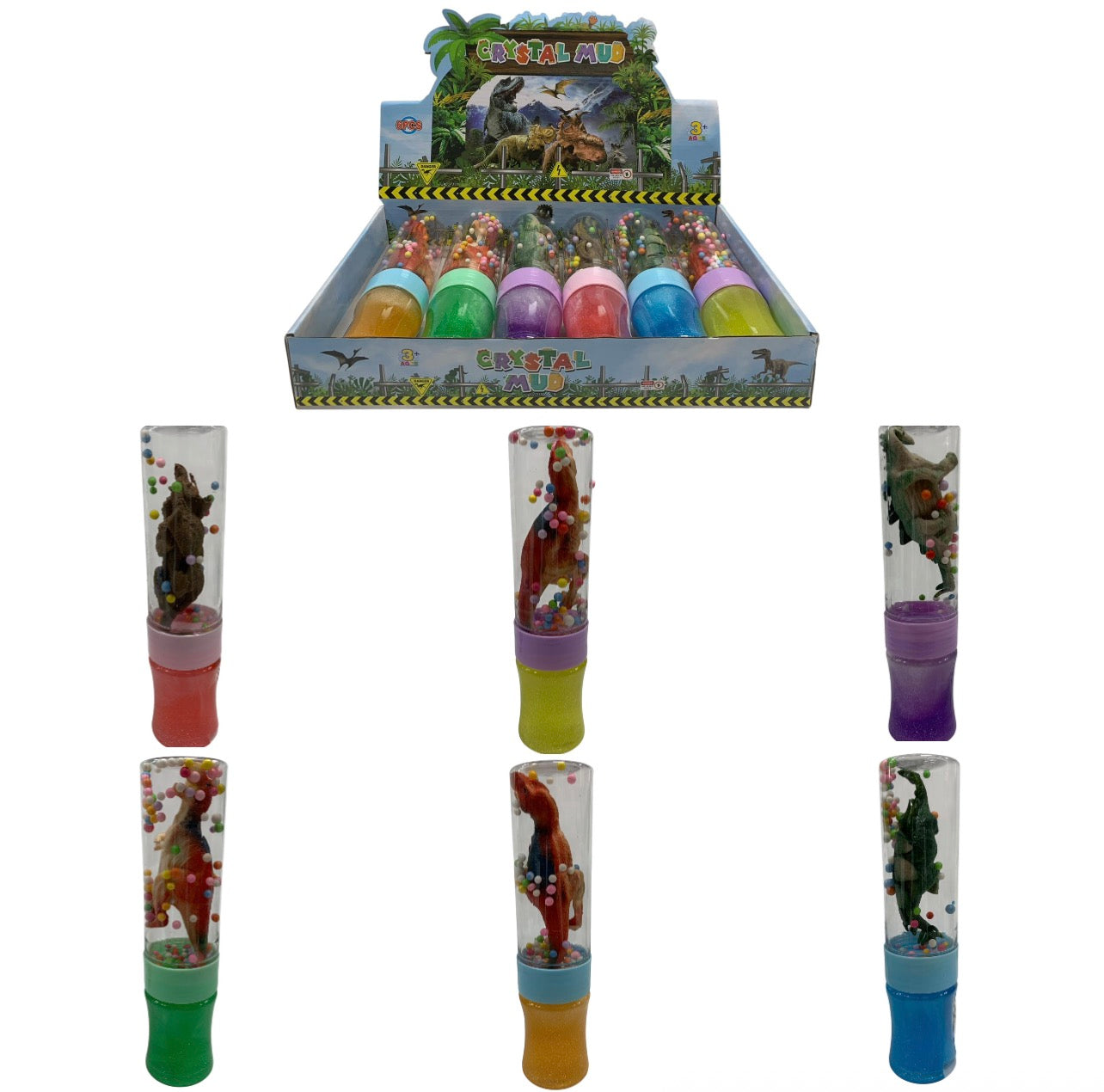 Dinosaurs Slime Assorted Colors	سلايم ديناصورات موديلات متنوعة
