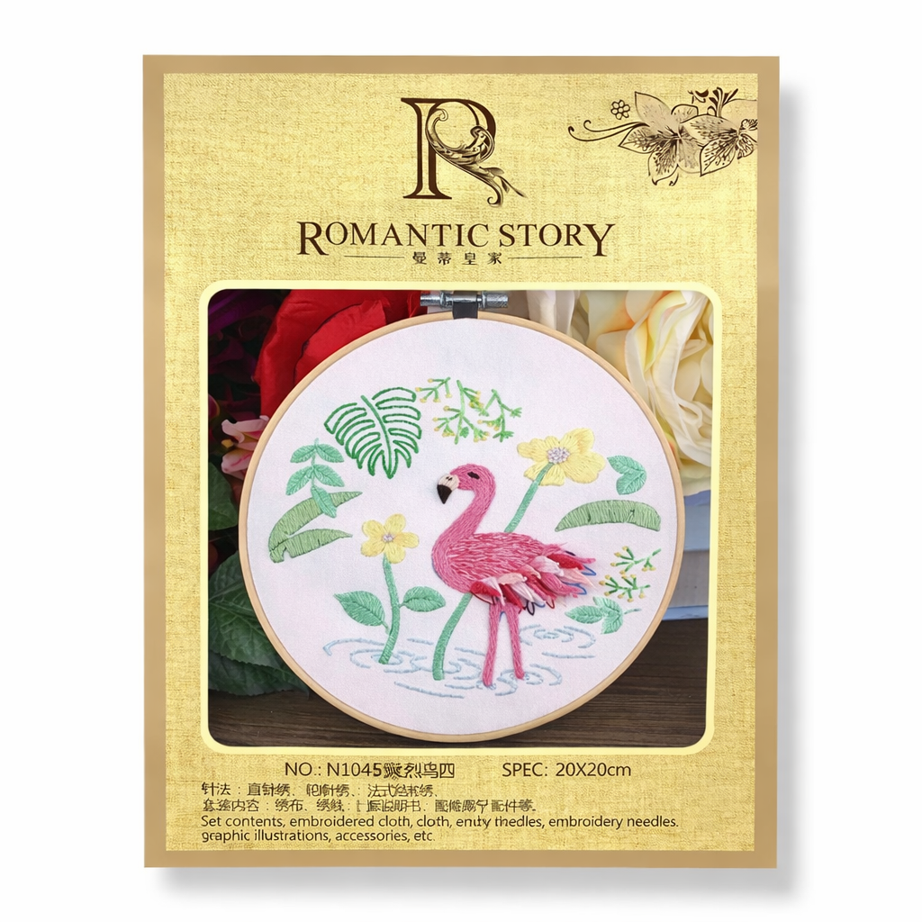 Crochet Embroidery Set 20 cm #4 || طقم كروشيه تطريز ٢٠ سم #4
