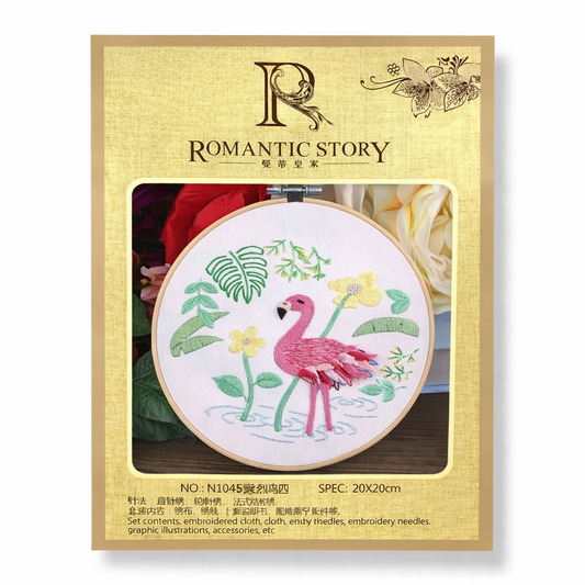 Crochet Embroidery Set 20 cm #4 || طقم كروشيه تطريز ٢٠ سم #4
