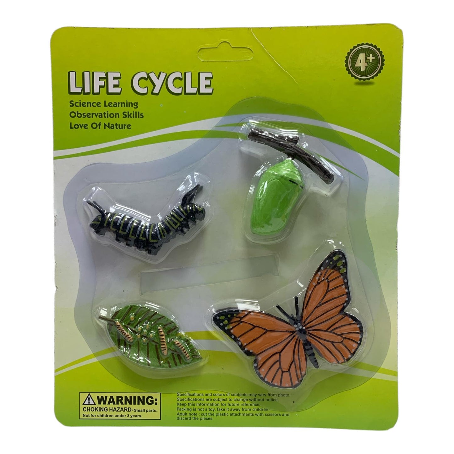 Educational Scientific Toys Life Cycle Set Butterfly || مجموعة العاب علمية دورة حياة الفراشة
