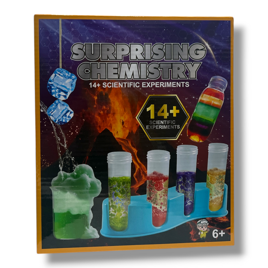 Surprising Chemistry 14+ Scientific Experiments || مجموعة تجارب الكيمياء لعمل ١٤ تجربة علمية