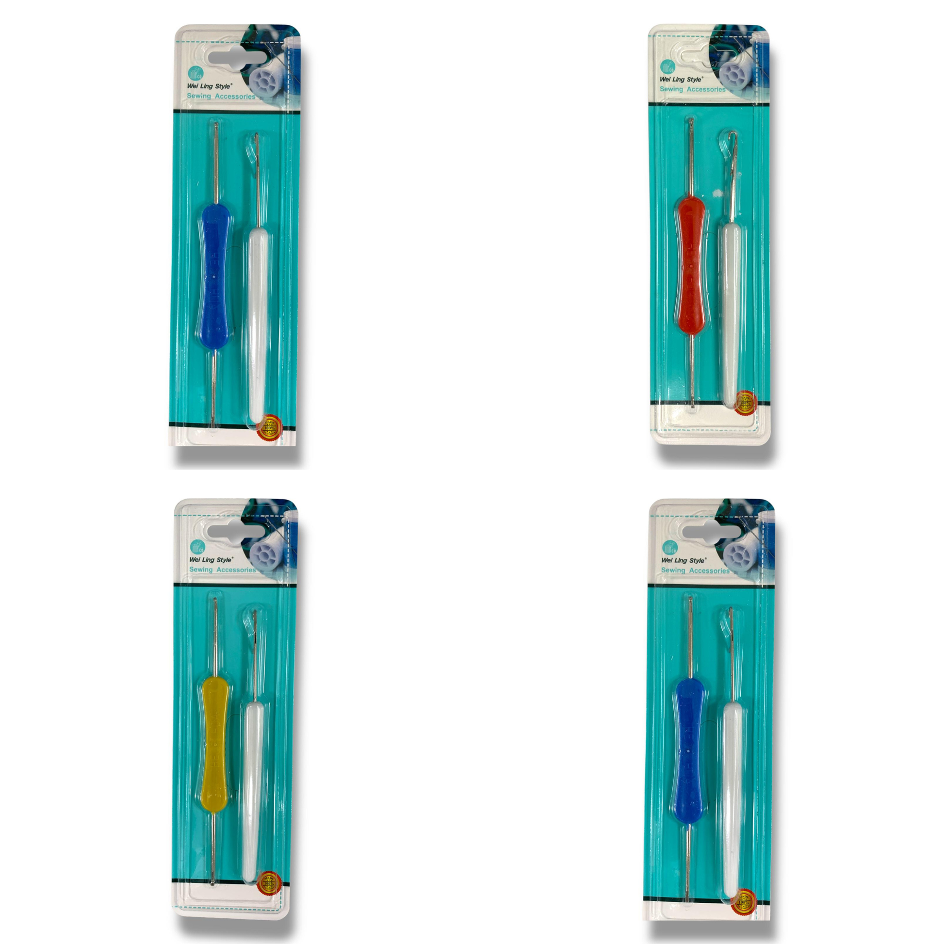 Knitting and Crochet Hook Assorted Color || ابرة للخياطة و الكروشيه الوان متنوعة 