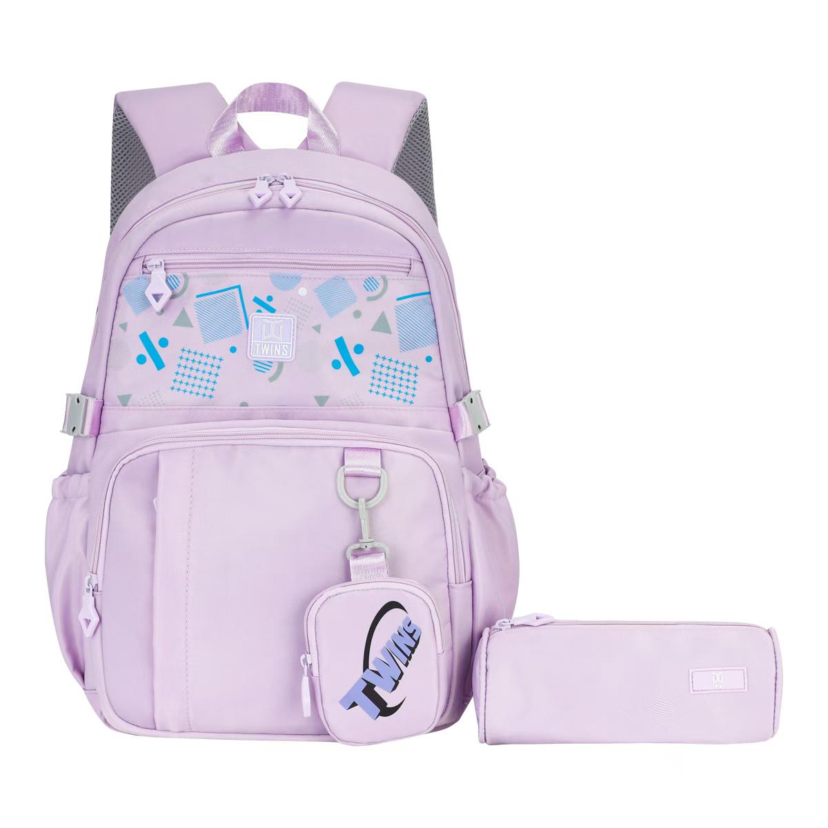 Twins Back to School Backpack Set 2 Pcs #9 || مجموعة العودة الى المدرسة توينز ٢ قطعة جنطة ظهر و مقلمة #9