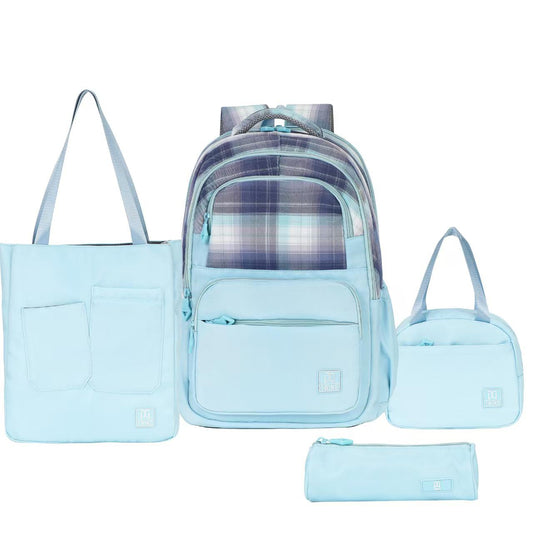 Twins Back to School Backpack Set 4 Pcs || مجموعة العودة الى المدرسة طقم ٤ قطع جنطة طهر و مقلمة و شنطة اكل و حقيبة رياضة #19