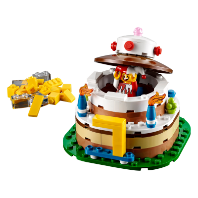 Lego Birthday Decoration Cake Set || مجموعة تزيين كعكة عيد الميلاد