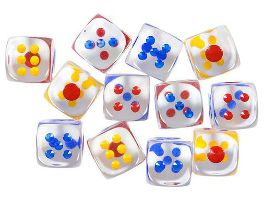 A&T Transparent Dice Set || مجموعه نرد⁩ شفاف