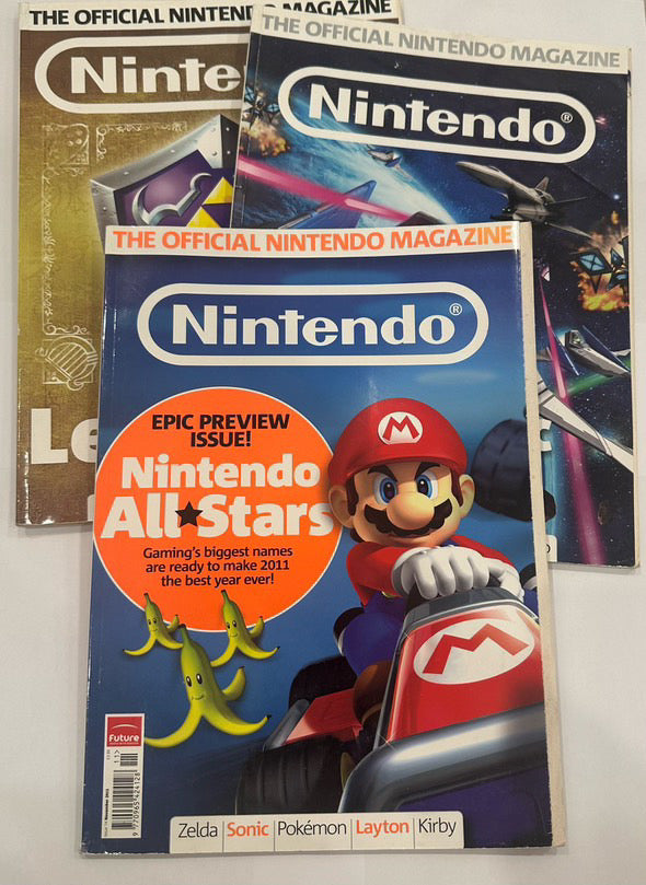 Nintendo Magazine Issues 70, 72, 74 Year 2011 || مجلات نينتيندو اعداد رقم ٧٠، ٧٢، ٧٤ سنة ٢٠١١
