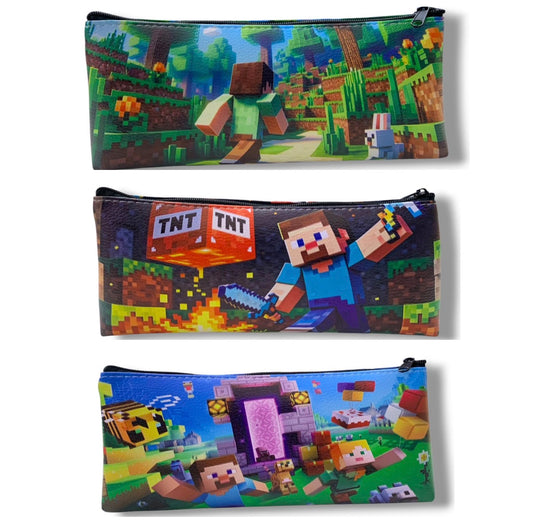 Pencil Case Minecraft Assorted Models || مقلمة ماينكرافت موديلات متنوعة
