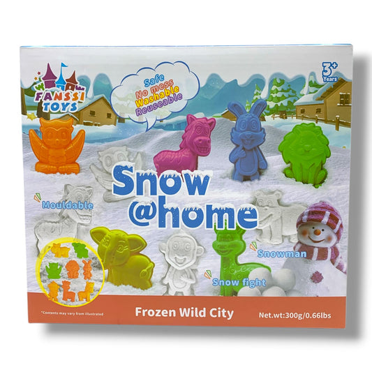 Snow Home Box Set Frozen Wild City || لعبة الثلج الصناعي سنو هوم المدينة المتجمدة