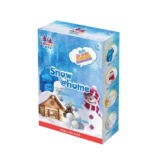 Snow Home 500 Gram Refill || لعبة الثلج الصناعي سنو هوم تعبئة 500 جرام