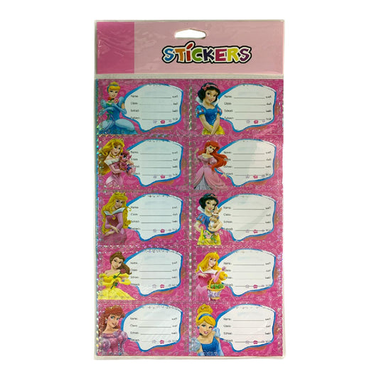 Disney Princess School Stickers || ملصقات مدرسة أميرات ديزني