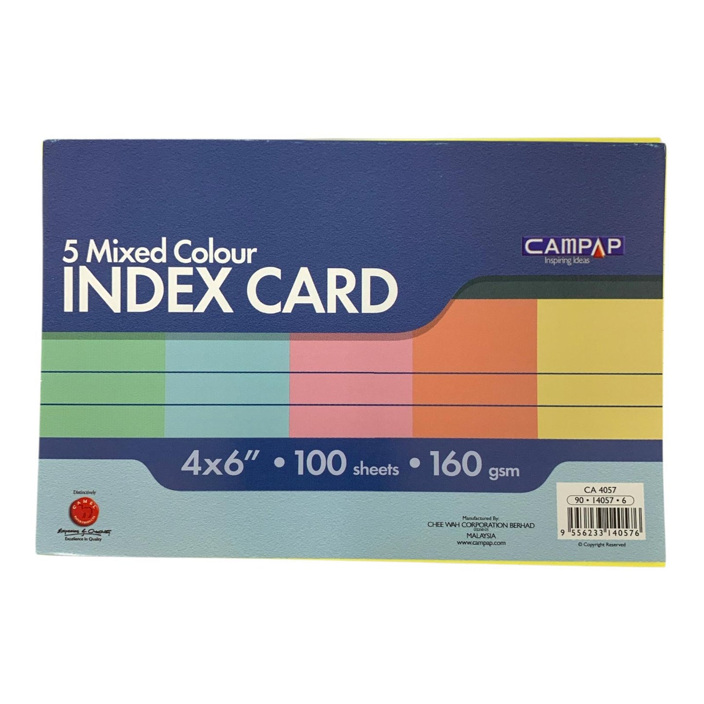 Colored Index Cards 4x6 || بطاقات مخططة ملونة 4*6