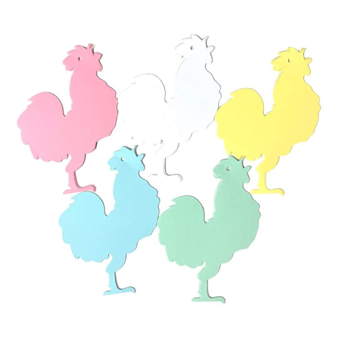 Rooster Shape Whiteboard Paper Notes || ورق ملاحظات سبورة وايت بورد شكل ديك