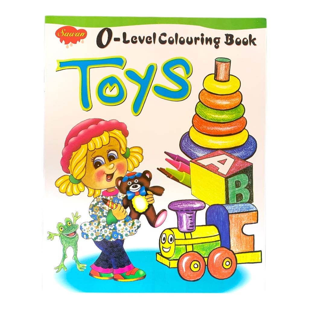 Toys Coloring Book By Sawan || دفتر تلوين للاطفال الألعاب