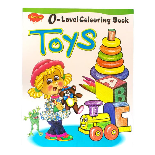 Toys Coloring Book By Sawan || دفتر تلوين للاطفال الألعاب