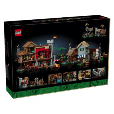 Lego MEDIEVAL TOWN SQUARE || ليقو ساحة البلدة في العصور الوسطى