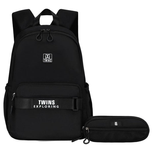 Twins Back to School Backpack Set 2 Pcs # 21 || مجموعة العودة الى المدرسة توينز ٢ قطعة جنطة ظهر و مقلمة #21
