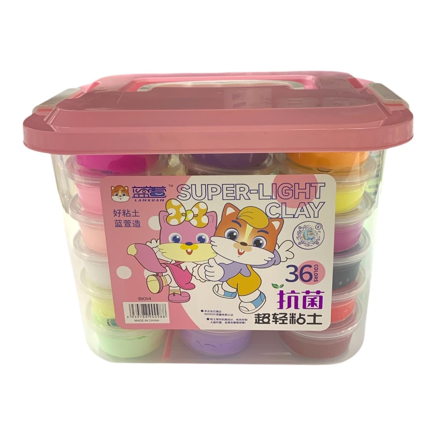 Super Light Clay Girls || علبة سلايم قطني بناتي