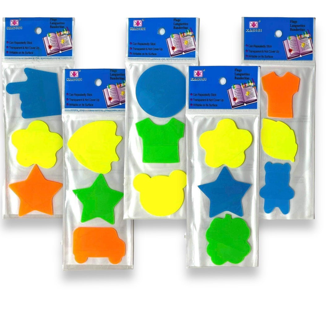 Notebook Seperator Assorted Pack || باكيت فواصل اشكال مختلفة