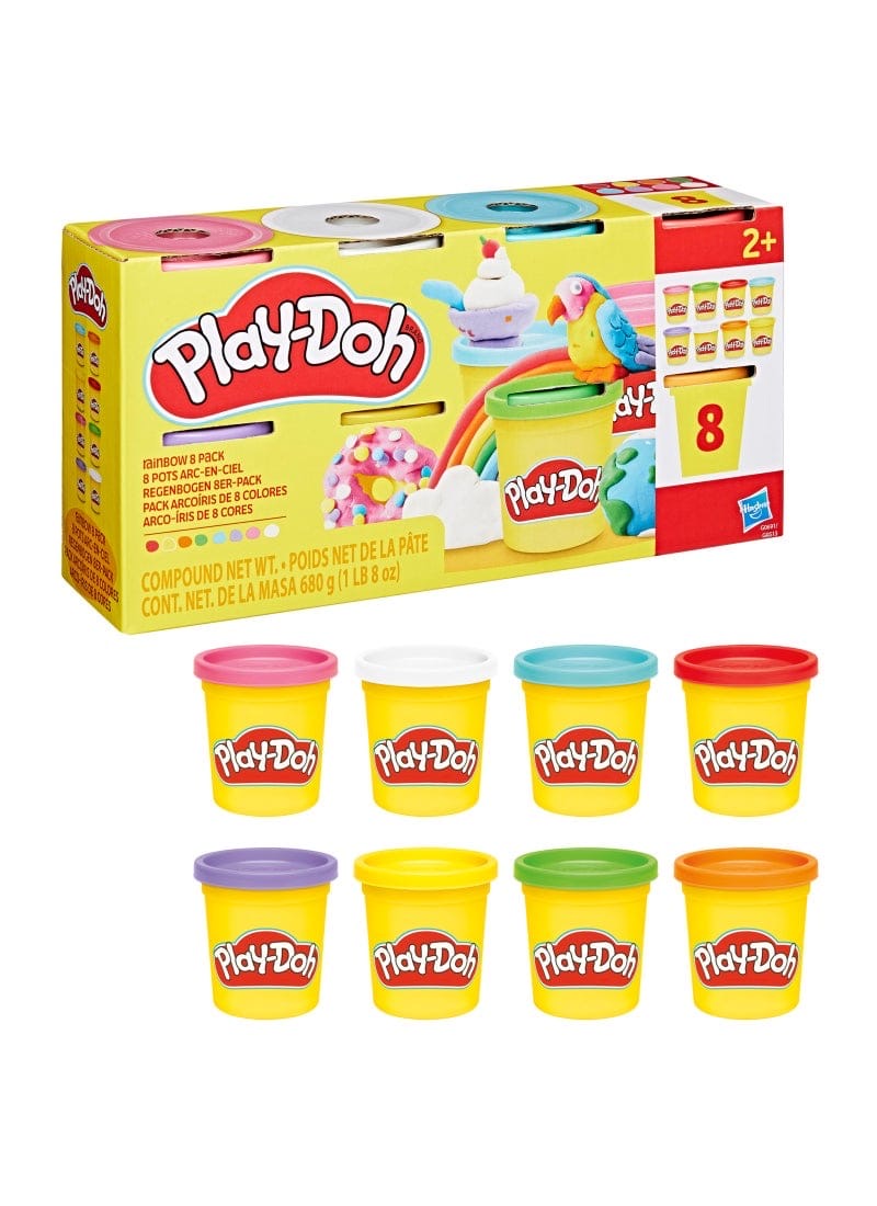 Play Doh 8 Color Set || مجموعة طين صلصال بلاي دوه ٨ لون