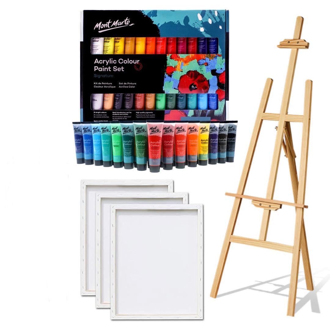 Monte Marte Acrylic Color Offer || باكيج الوان اكريليك مون مارت