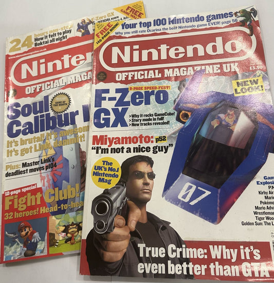 Nintendo Magazine Year 2003 Issues 132 133 || مجموعة من نسختين لمجلة نينتيندو الاعداد ١٣٢ و ١٣٣ لسنة ٢٠٠٣