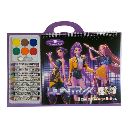 Kpop Demon Hunter Coloring Collection #1 || مجموعة تلوين كي بوب ديمون هنتر#1
