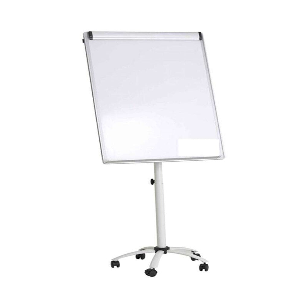 سبورة بيضاء فليب شارت على عجلات، 60 × 90