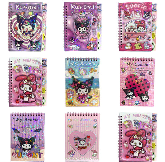Kuromi Sticker Book Assorted Models || دفتر ستيكرات كورومي موديلات متنوعة