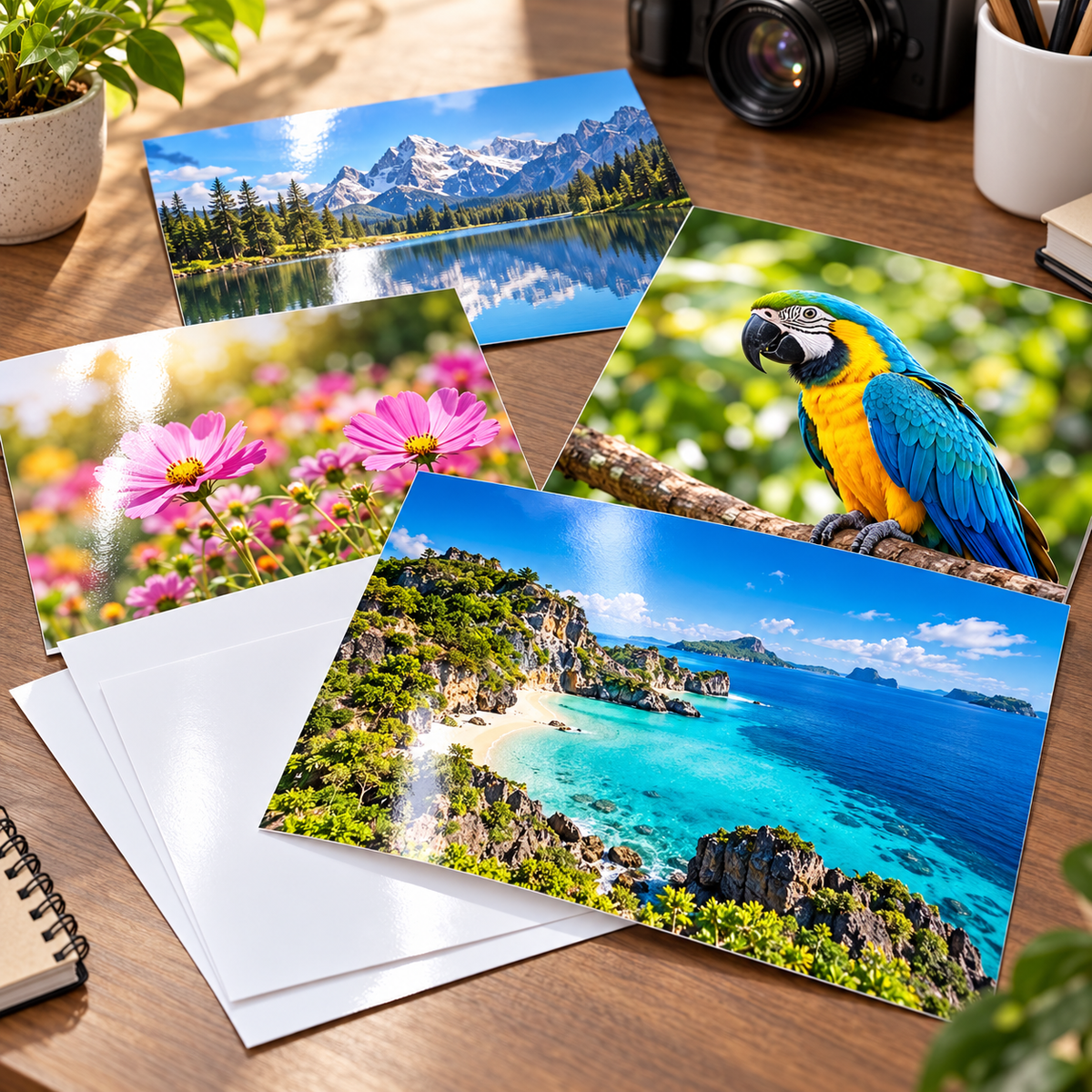 Jojo Super Glossy Photo Paper 300 g 50 Pcs || ورق جوجو قلوسي ٣٠٠ جرام ٥٠ ورقة