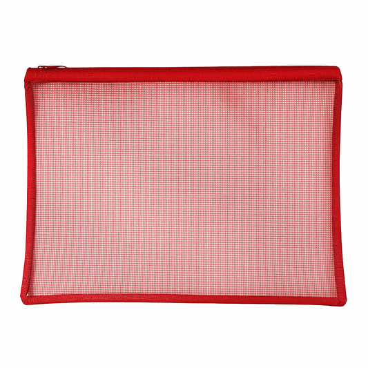 Red Zipper File B4 Size || ملف سحاب حجم بي فور لون احمر