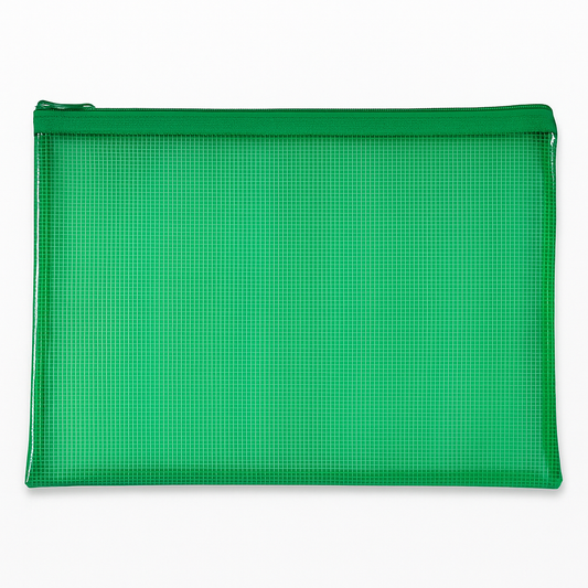 Green Zipper File B4 Size || ملف سحاب حجم بي فور لون اخضر