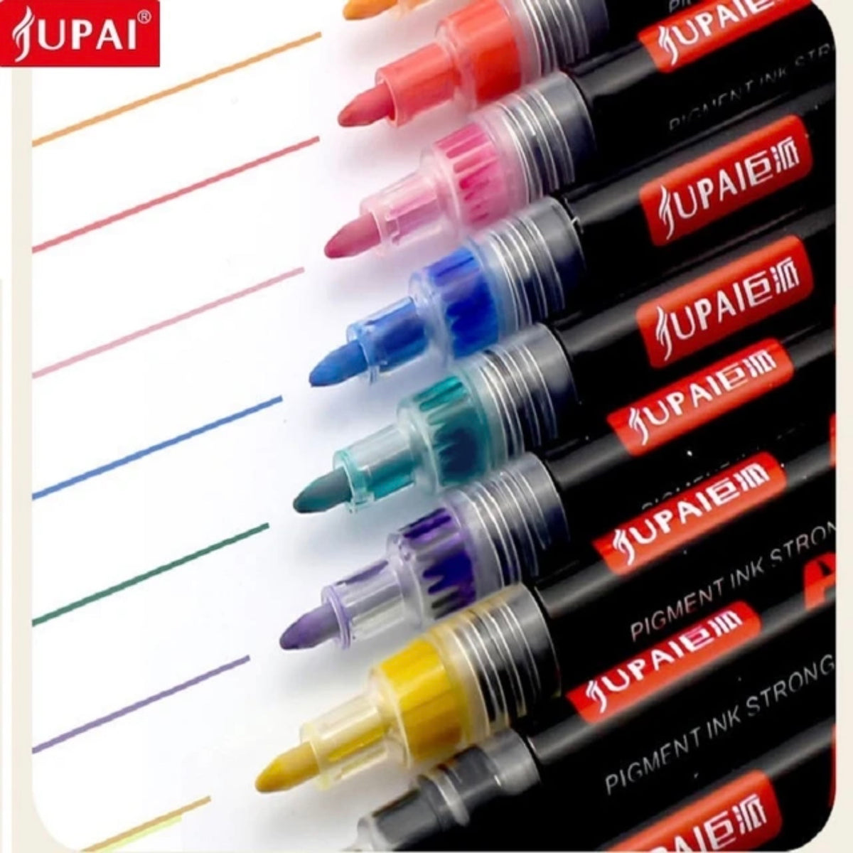 Jubai Acrylic Marker 48 Colors || الوان اكريليك ماركر جوباي ٤٨ لون