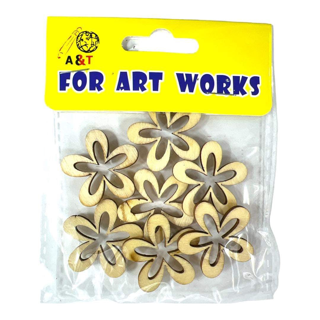 Petals Wood Art || خشبيات ورق ازهار
