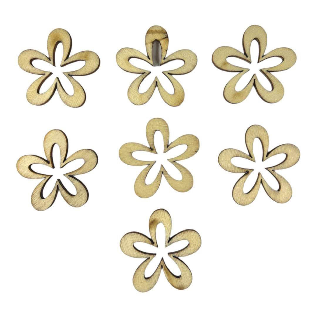 Petals Wood Art || خشبيات ورق ازهار