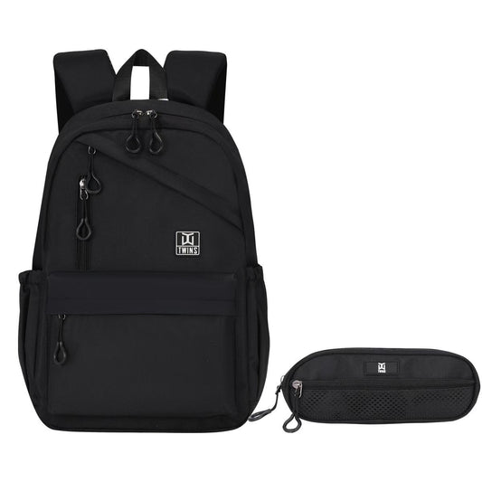 Twins Back to School Backpack Set 2 Pcs # 26 || مجموعة العودة الى المدرسة توينز ٢ قطعة جنطة ظهر و مقلمة #26
