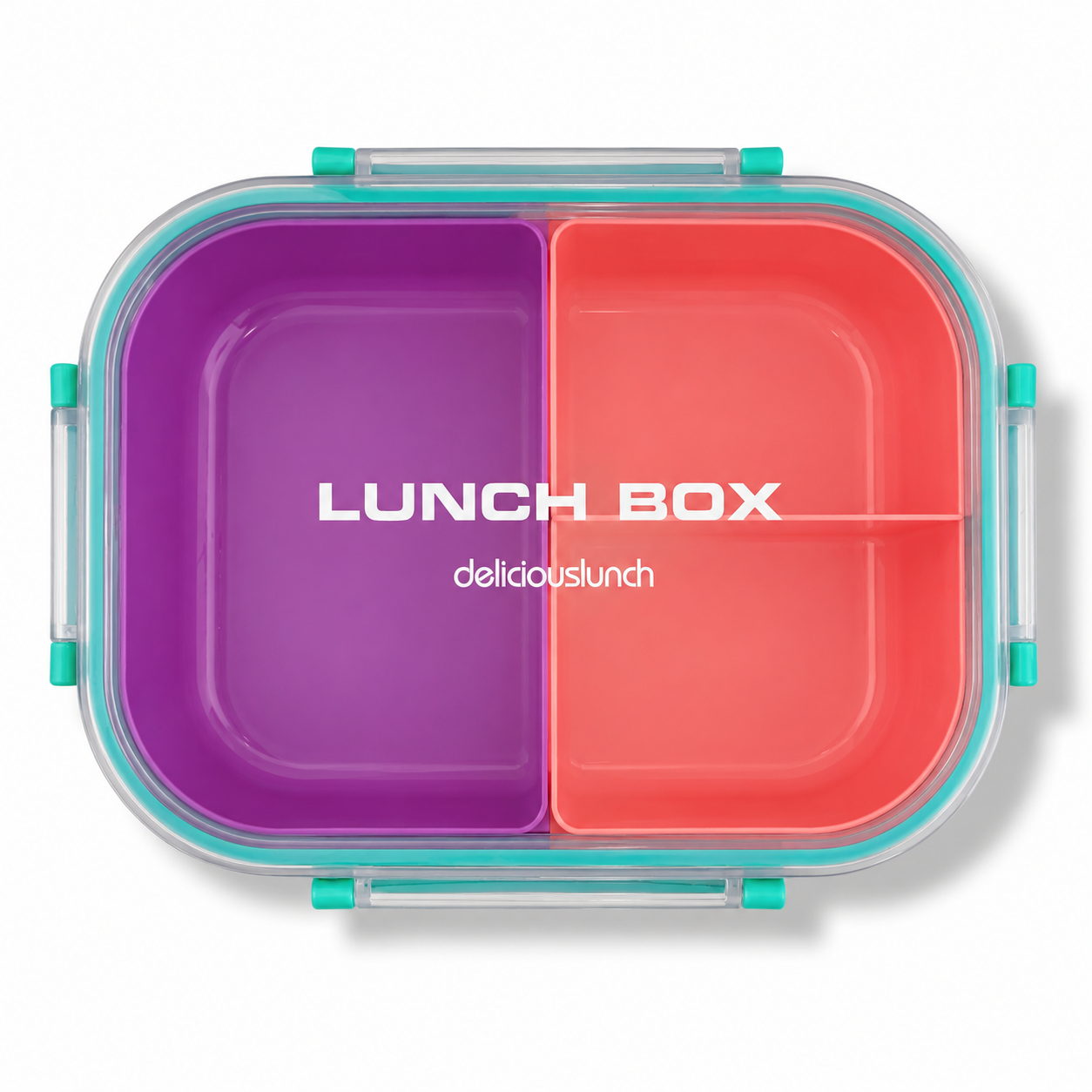 Lunch Box 3 Sections BPA Free || لانش بوكس 3 اقسام خالب من بي بي اي 