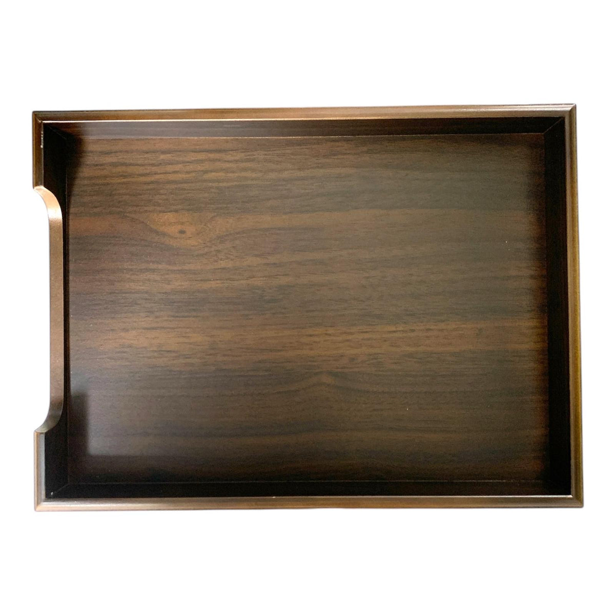طقم مكتب خشب بني محروق عدد ٩ قطع