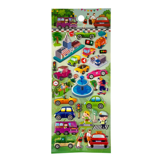 A&T Embossed Stickers Vehicles #3 || ستيكرات بارزة اي اند تي سيارات #3