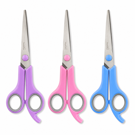 Steel Scissor 175 mm Assorted Color  || مقص ستيل 175مم الوان متنوعة 