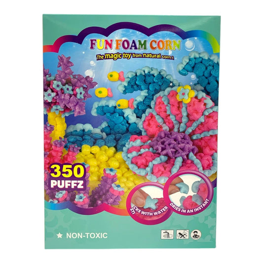 Fun Foam Corn 350 Pcs #3 || لعبة تركيب بف الذرة ٣٥٠ حبة #٣