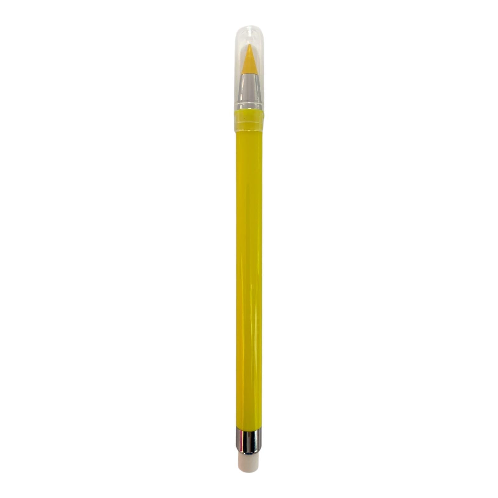 A&T Infinity Pencil Yellow Color Writing || قلم انفيني اي اند تي رصاص بكتابة لون اصفر