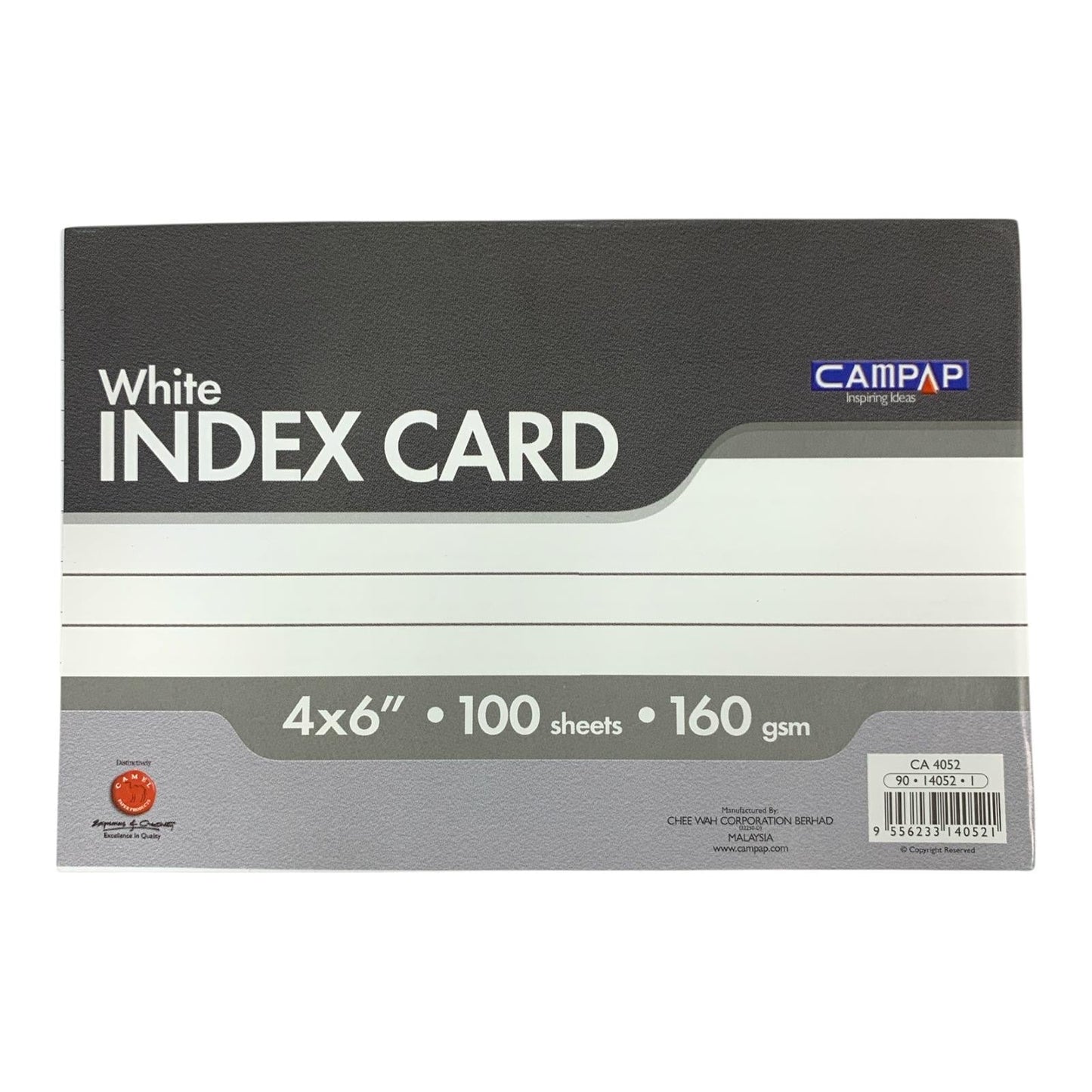 White Index Cards 4x6 || بطاقات مخططة لون ابيض ٤*٦