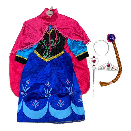 Frozen Costume Princess Anna || لبس اطفال فروزن الاميرة انّا