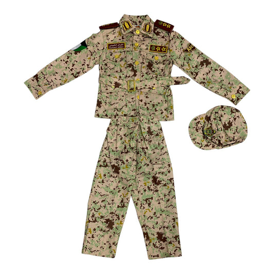 Kids Costume Kuwait Military || لبس اطفال الجيش الكويتي