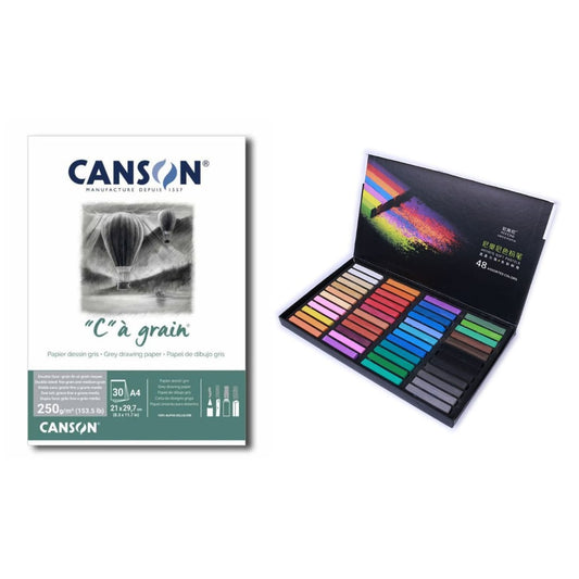 Pastel Canson Offer 48 Colors || عرض الوان باستيل ٤٨ لون