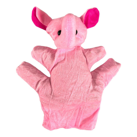 Kids Puppet Pink Elephant || دمى الاطفال الفيل الوردي